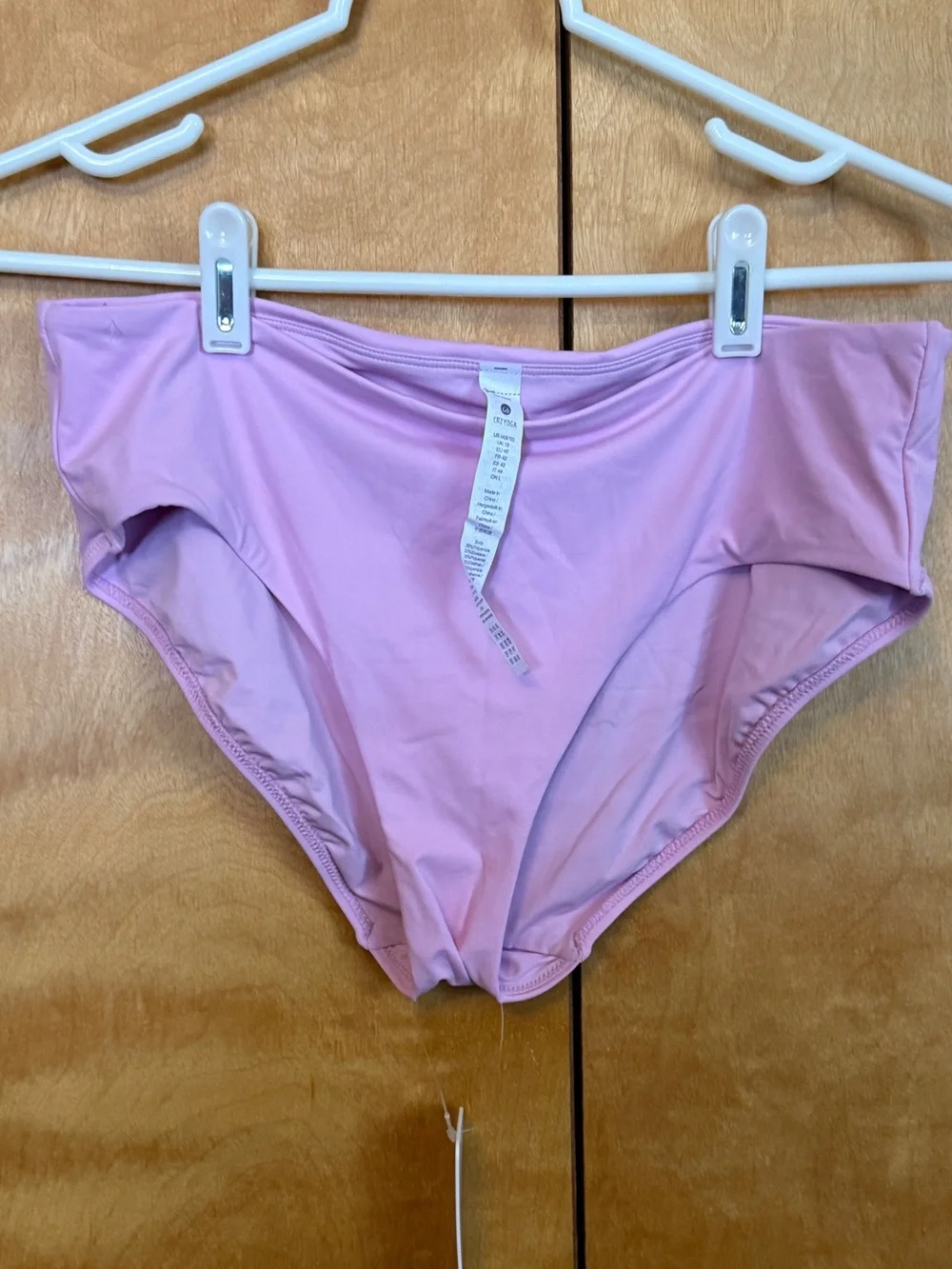 NWT - CRZ YOGA Vita Pink Bikini Bottoms Size Medium